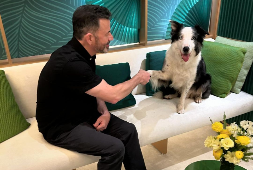 Jimmy Kimmel Pays Tribute to Messi, the Canine Star of "Anatomy of a